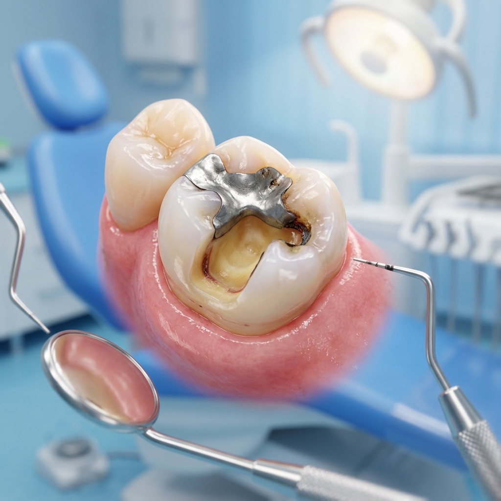Urgență plombă dentară căzută